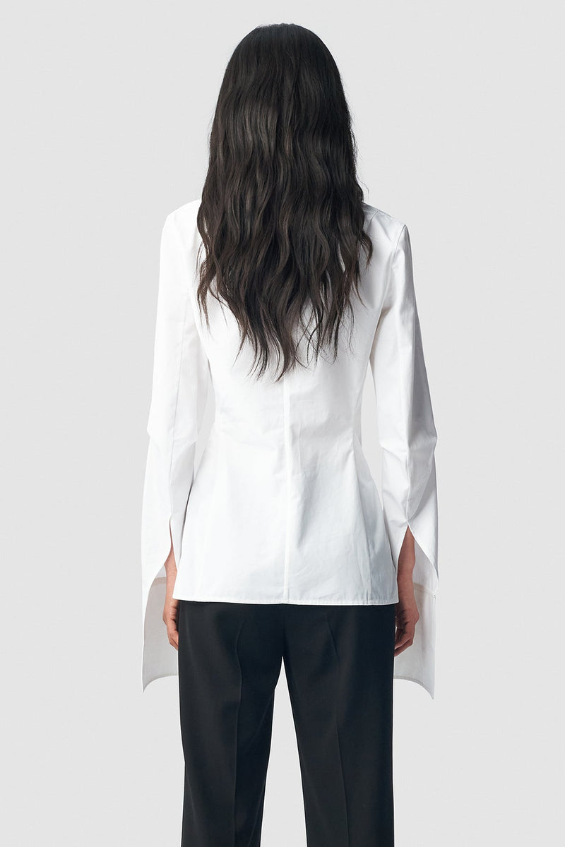 Linsey Open Front Fitted Shirt